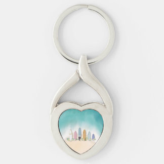 Porte-clés Porte - clé de plage et de surf
