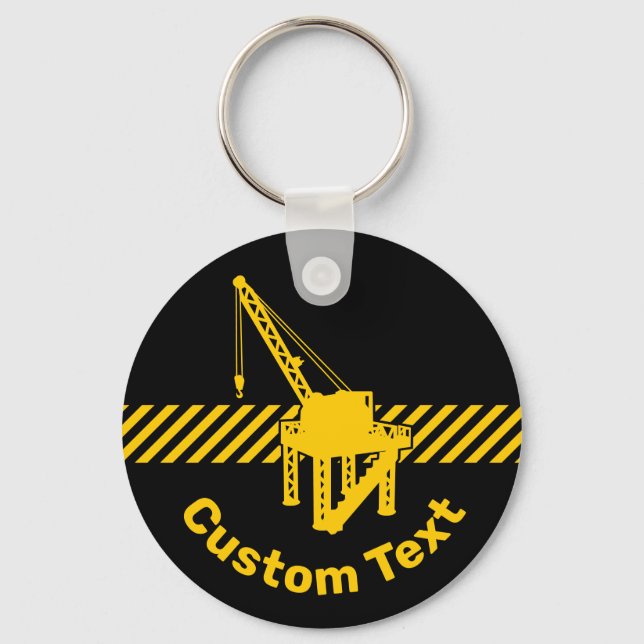 Porte-clés Porte - clé de plateforme de construction (Recto)