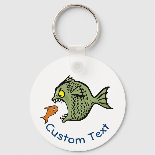 Porte-clés Porte - clé de poisson taureau (Recto)