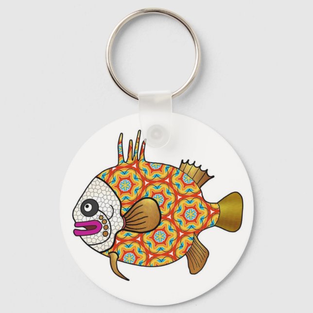 Porte-clés Porte - clé de poissons tropicaux - 03 (Recto)