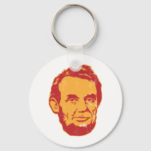 Porte-clés Porte - clé de portrait d'Abraham Lincoln