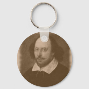 Porte-clés Porte - clé de portrait de Shakespeare