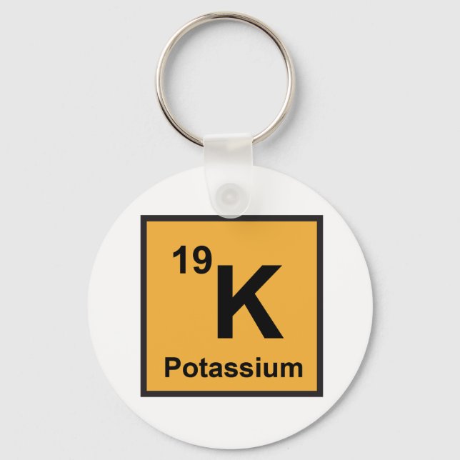 Porte-clés Porte - clé de potassium (Recto)
