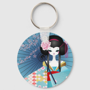 Porte-clés Porte - clé de poupée d'origami