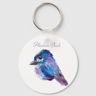 Porte-clés Porte - clé de poussins de l'Alaska
