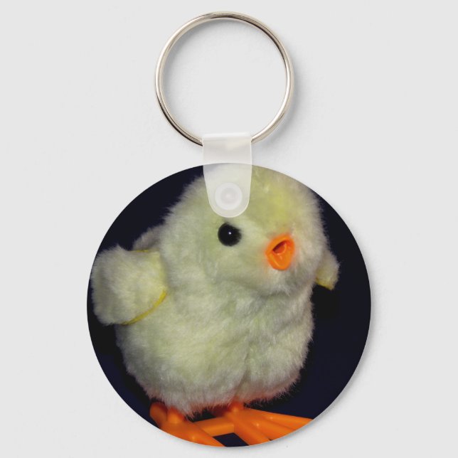 Porte-clés Porte - clé de poussins de Pâques (Recto)