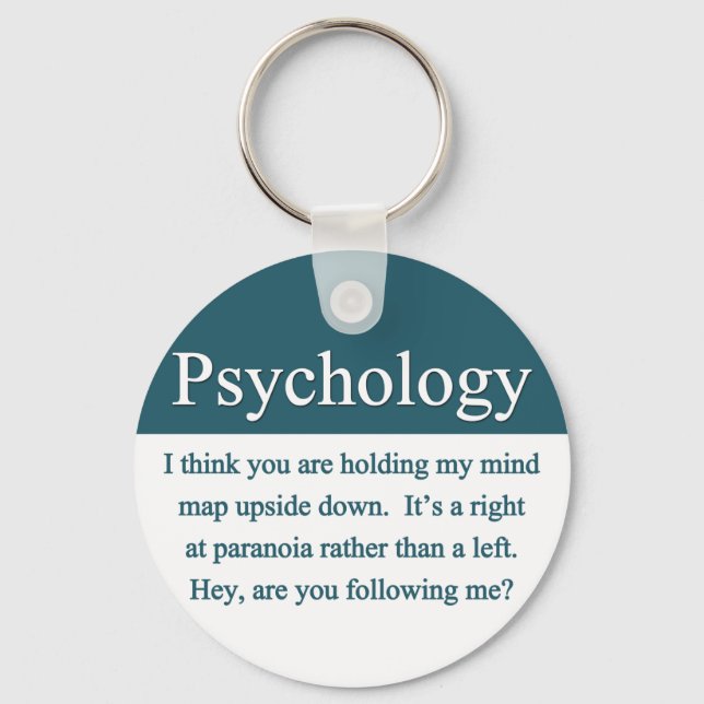 Porte-clés Porte - clé de psychologie (Recto)