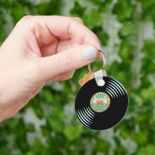 Porte-clés Porte - clé de record de vinyle Gorst Retro