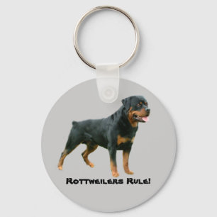Porte-clés Porte - clé de règle des Rottweilers