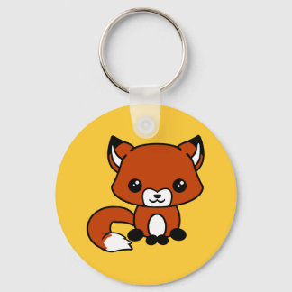 Porte-clés Porte - clé de renard mignon