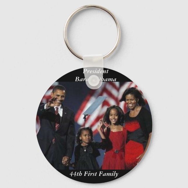 Porte-clés Porte - clé de ronde Obama Souvenir (Recto)