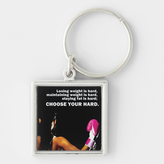Porte-clés Porte - clé de salle de gym Motivation (Devant)