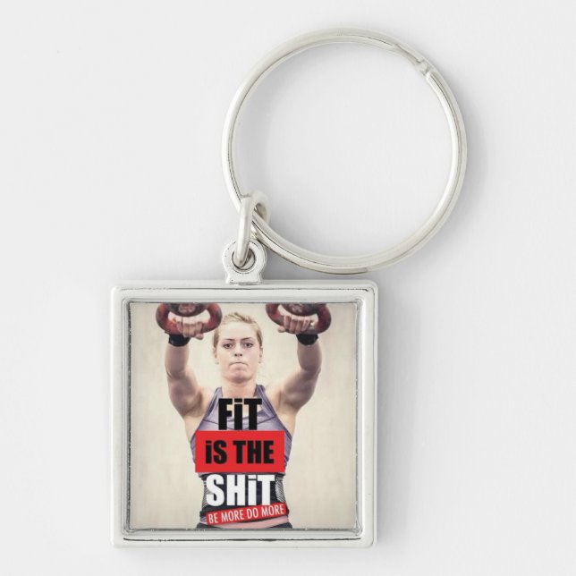 Porte-clés Porte - clé de salle de gym Motivation (Devant)