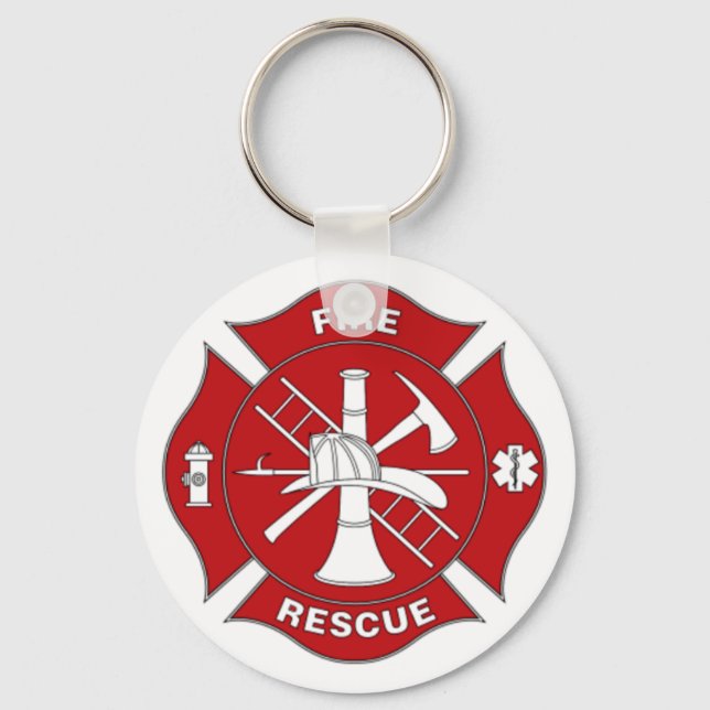 Porte-clés Porte - clé de Secourt incendie (Recto)