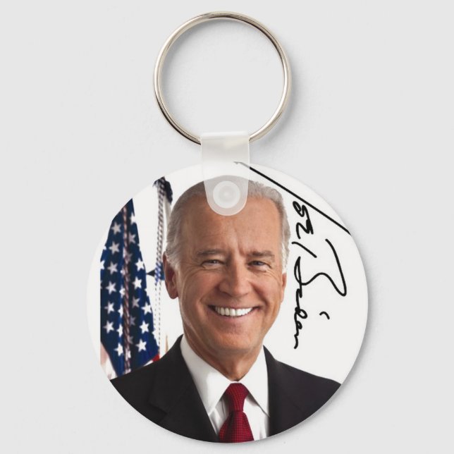 Porte-clés Porte - clé de signature Joe Biden (Recto)