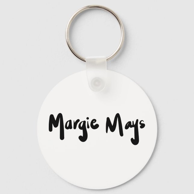 Porte-clés Porte - clé de signature Margie Mays (Recto)