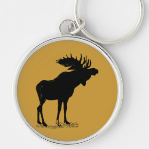 Porte-clés Porte - clé de Silhouette d'orose