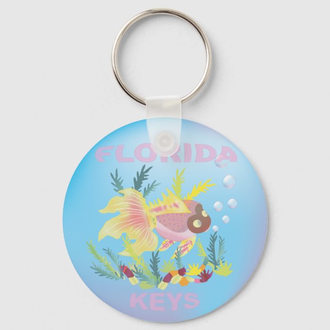 Porte-clés Porte - clé de souvenirs Florida Keys (Recto)