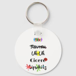 Porte-clés Porte - clé de tango de quartier cellulaire