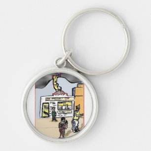 Porte-clés porte - clé de taverne du Texas