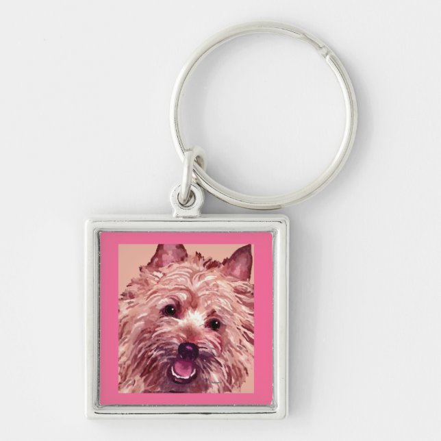 Porte-clés Porte - clé de Terrier de cairn (Devant)