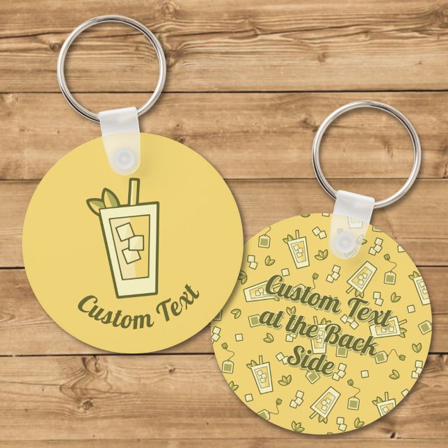 Porte-clés Porte - clé de thé glacé (Créateur téléchargé)