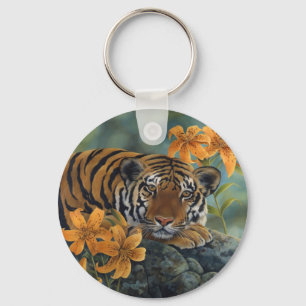 Porte-clés Porte - clé de tigre