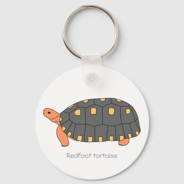 Porte-clés Porte - clé de tortue Redfoot (Recto)