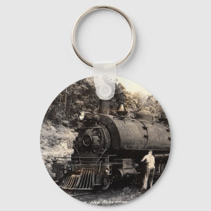 Porte-clés Porte - clé de train de Cru-Vapeur