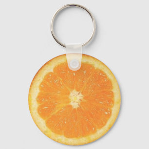 Porte-clés Porte - clé de tranche orange