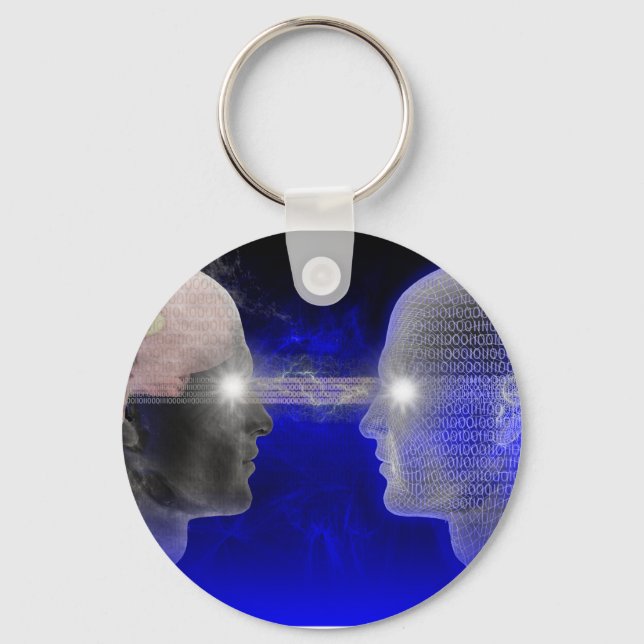 Porte-clés Porte - clé de transfert de cerveau (Recto)