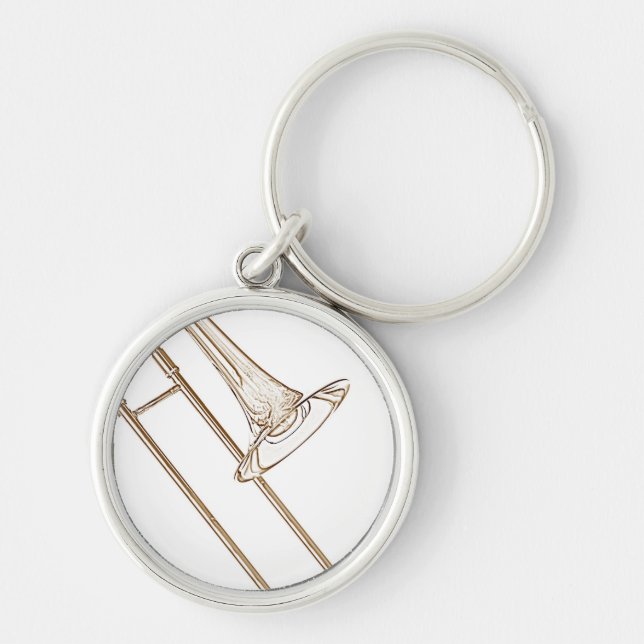 Porte-clés Porte - clé de trombone (Devant)