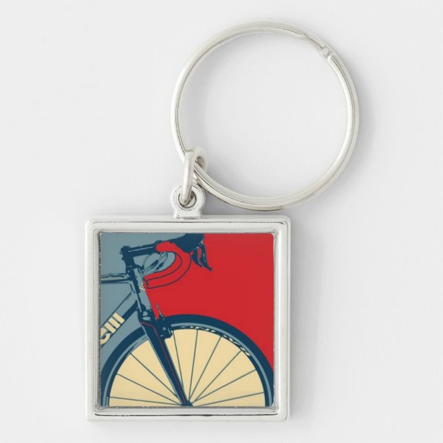 Porte-clés Porte - clé de vélo de route (Devant)