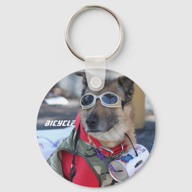 Porte-clés Porte - clé de vélo guerrier (Recto)