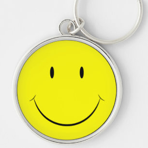 Porte-clés Porte - clé de visage heureux