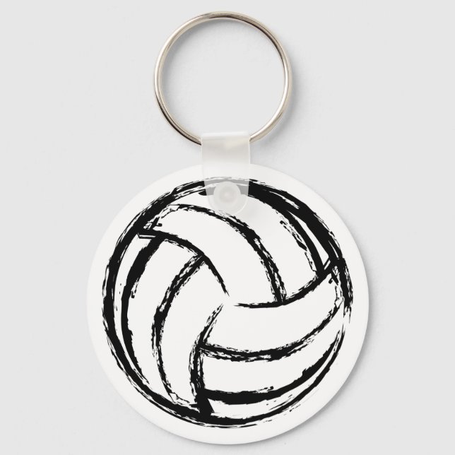 Porte-clés Porte - clé de volley-ball (Recto)