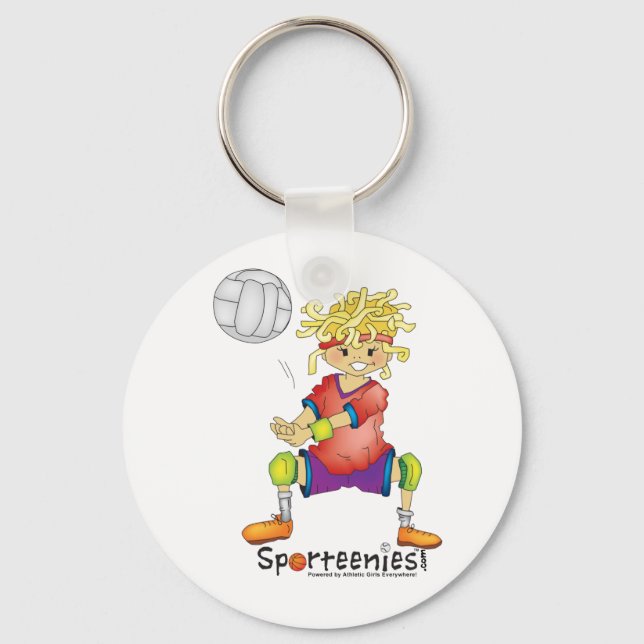Porte-clés Porte - clé de volley-ball (Recto)