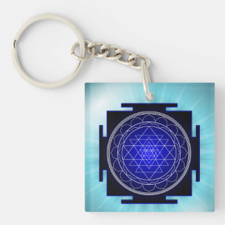 Porte-clés porte - clé de yantra de sri