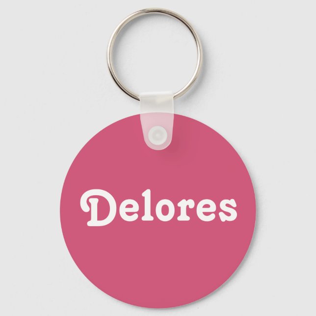 Porte-clés Porte - clé Delores (Recto)