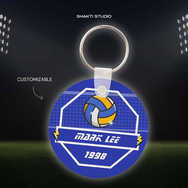 Porte-clés Porte - clé d'équipe de volley-ball (Créateur téléchargé)