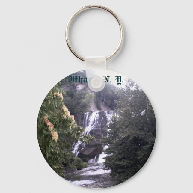 Porte-clés Porte - clé des chutes d'Ithaca (Recto)