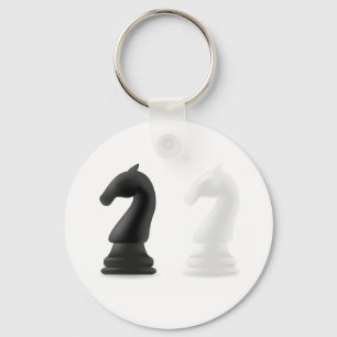 Porte-clés Porte - clé des pièces d'échecs du chevalier