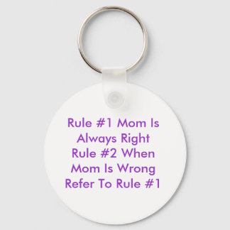 Porte-clés Porte - clé des règles de maman
