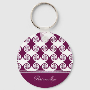 Porte-clés Porte - clé des tourbillons de vin