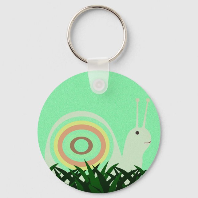 Porte-clés Porte - clé d'escargot (Recto)