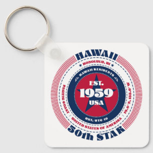 Porte-clés Porte - clé d'État d'Hawaii