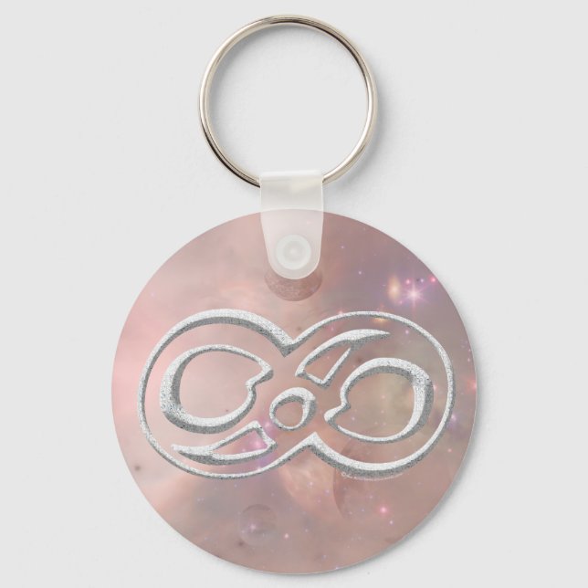 Porte-clés Porte - clé d'étoiles d'infini (Recto)