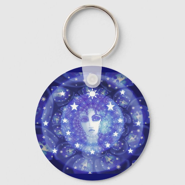 Porte-clés Porte - clé DevorahBlueCosmos (Recto)