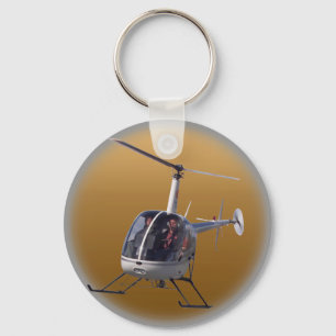 Porte-clés Porte - clé d'hélicoptère Cool volant des cadeaux