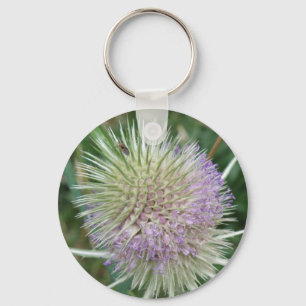 Porte-clés Porte - clé d'herbe sauvage à fleurs